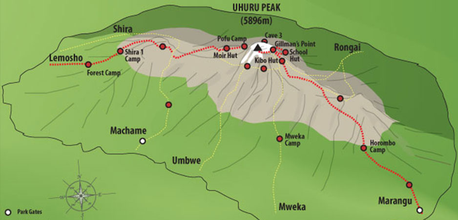 Kilimanjaro Climbing Routes